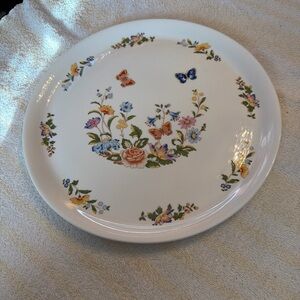 Aynsley 12” Round Cottage Garden Platter
